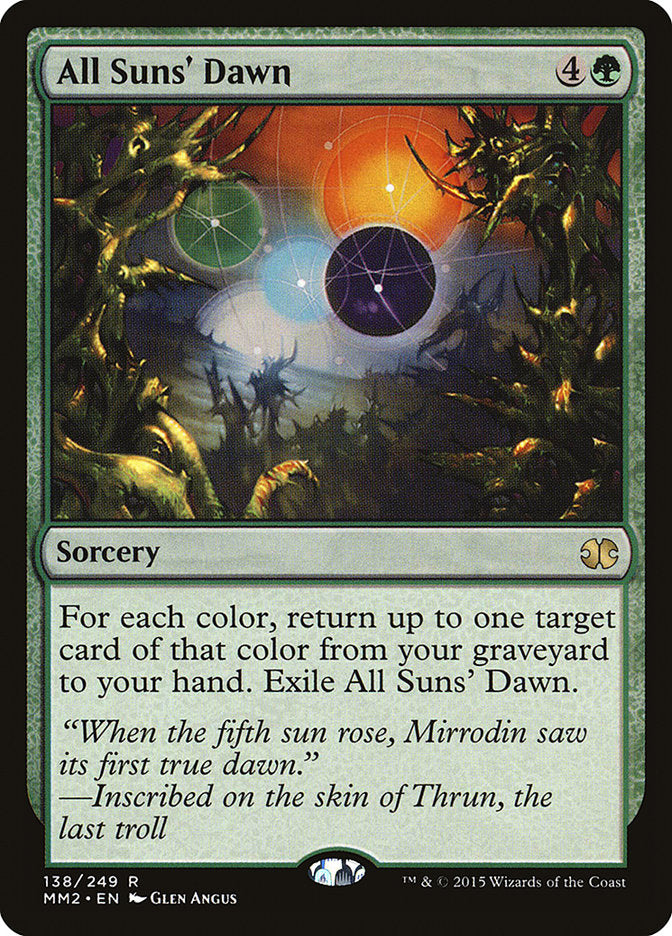 All Suns' Dawn [Modern Masters 2015] | Total Play