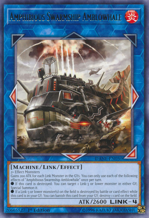 Amphibious Swarmship Amblowhale [DANE-EN050] Rare | Total Play