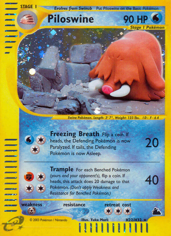 Piloswine (H22/H32) [Skyridge] | Total Play
