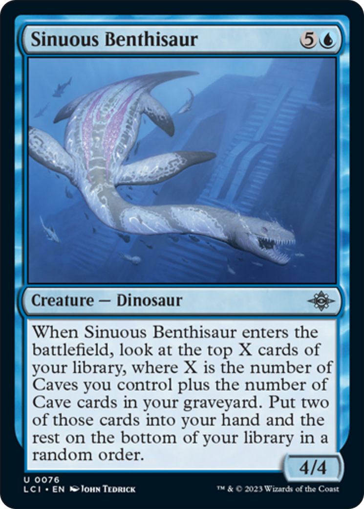 Sinuous Benthisaur [The Lost Caverns of Ixalan] | Total Play