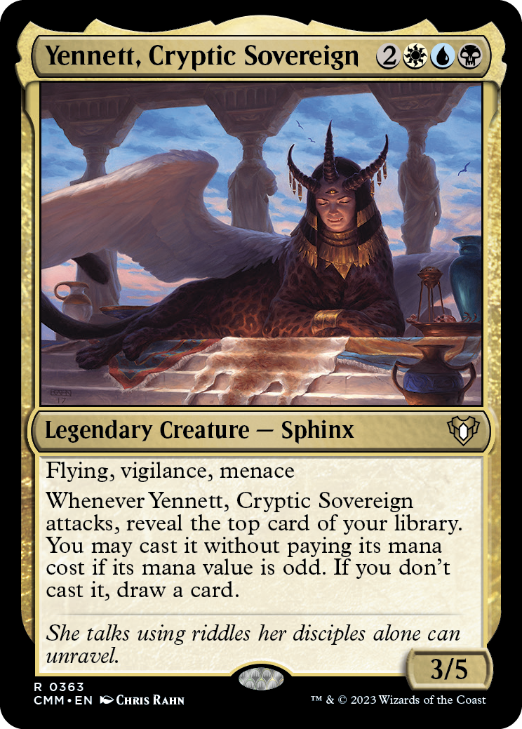 Yennett, Cryptic Sovereign [Commander Masters] | Total Play