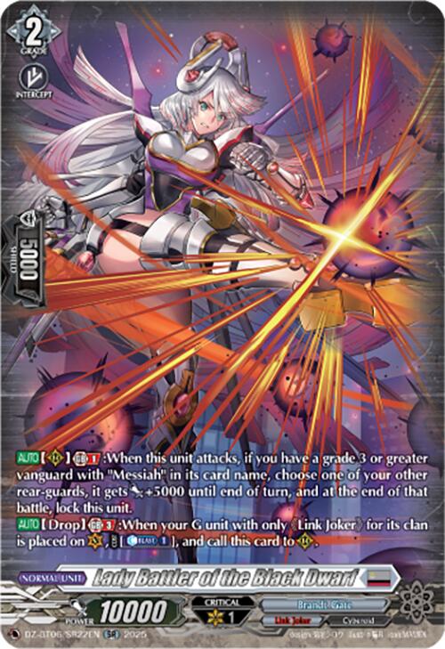 Lady Battler of the Black Dwarf (DZ-BT06/SR22EN) [DZ-BT06: Generation Dragenesis] | Total Play