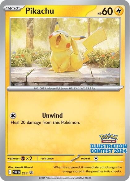 Pikachu (214) [Scarlet & Violet: Black Star Promos] | Total Play