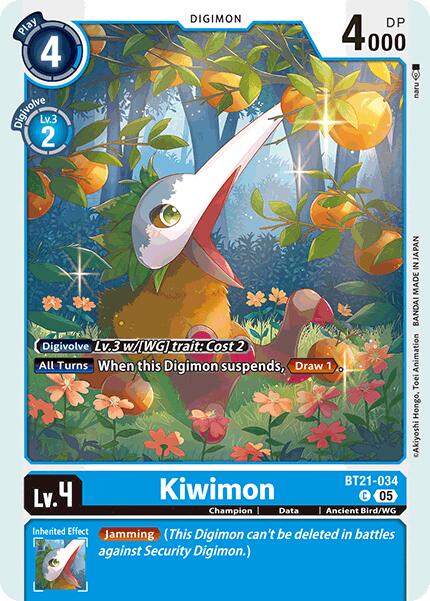 Kiwimon [BT21-034] [World Convergence] | Total Play