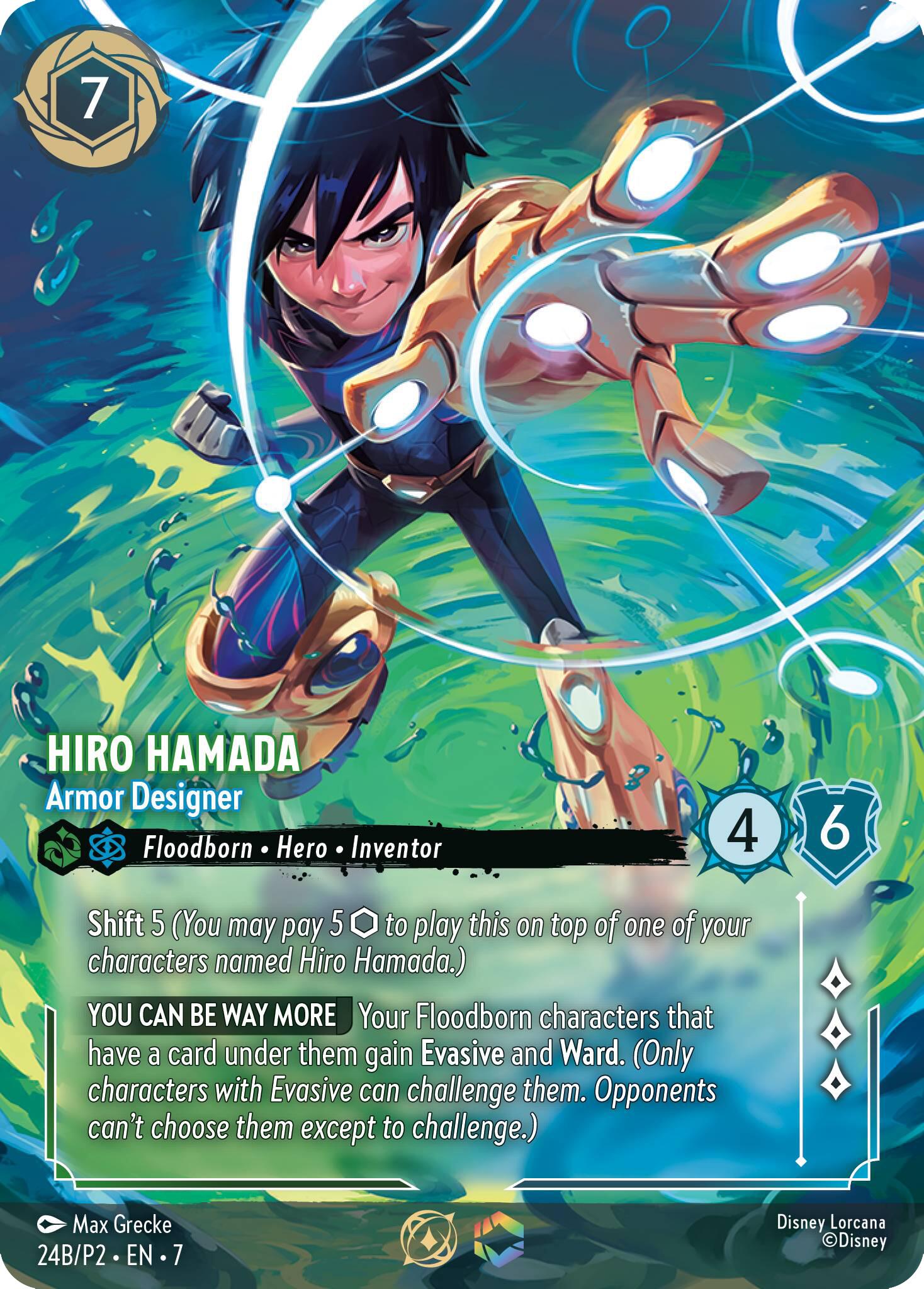 Hiro Hamada - Armor Designer (Store Championship) (24) [Promo Cards] | Total Play