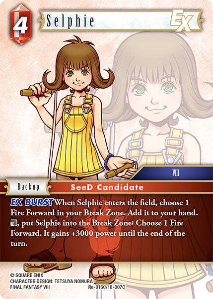 Selphie EX [Legacy Collection] | Total Play