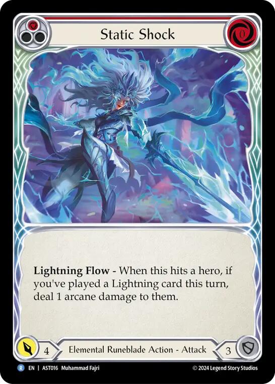 Static Shock (Red) [AST016] (Armory Deck: Aurora) | Total Play