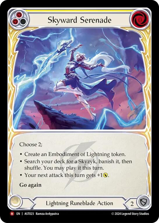 Skyward Serenade [AST023] (Armory Deck: Aurora) | Total Play