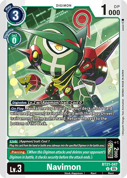 Navimon [BT21-047] [World Convergence] | Total Play