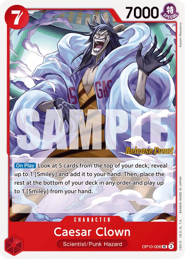 Caesar Clown [Royal Blood Release Event Cards] | Total Play