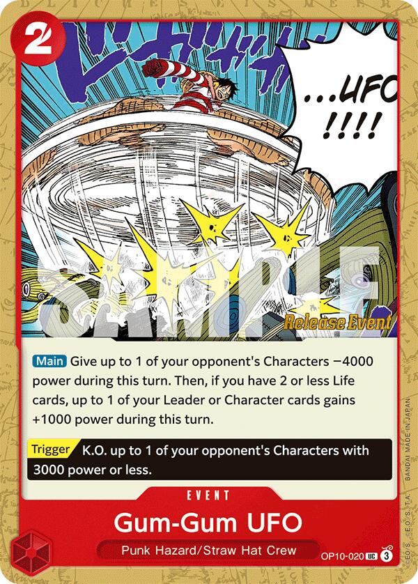 Gum-Gum UFO [Royal Blood Release Event Cards] | Total Play