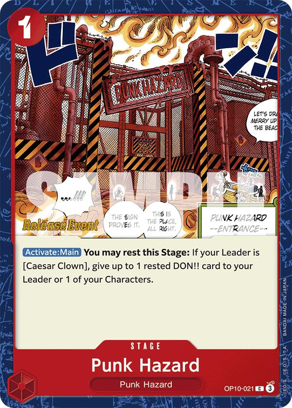 Punk Hazard [Royal Blood Release Event Cards] | Total Play