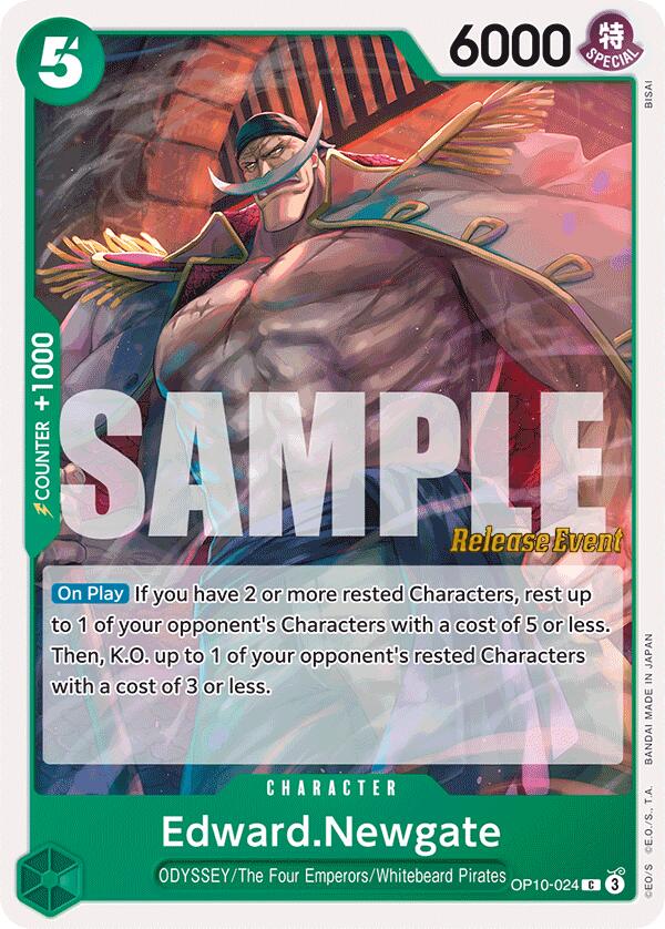 Edward.Newgate [Royal Blood Release Event Cards] | Total Play