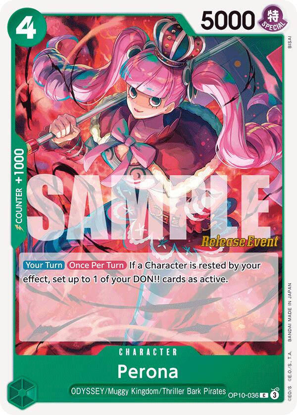 Perona [Royal Blood Release Event Cards] | Total Play