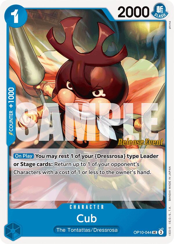 Cub [Royal Blood Release Event Cards] | Total Play