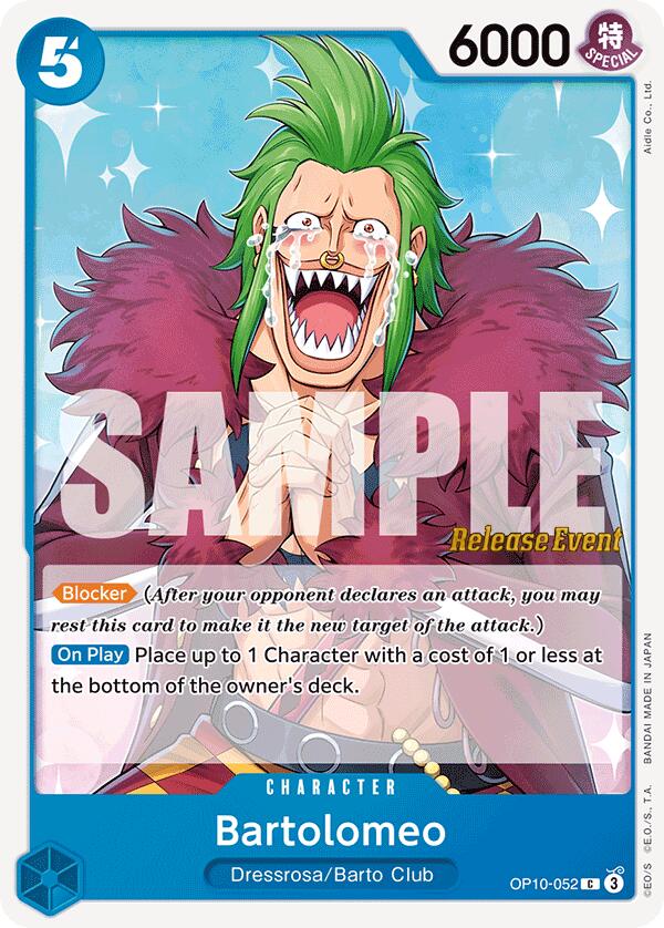 Bartolomeo [Royal Blood Release Event Cards] | Total Play