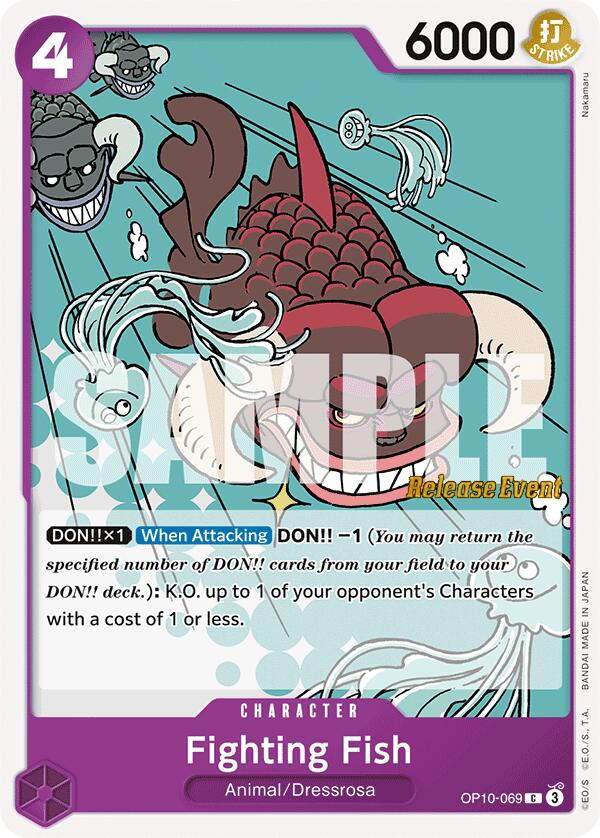 Fighting Fish [Royal Blood Release Event Cards] | Total Play