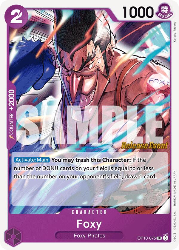 Foxy [Royal Blood Release Event Cards] | Total Play