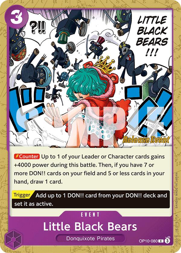 Little Black Bears [Royal Blood Release Event Cards] | Total Play
