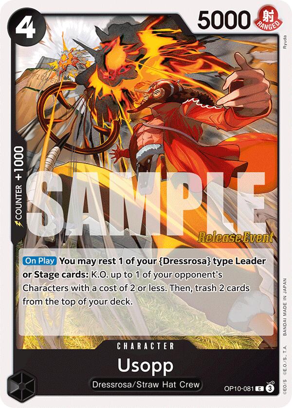 Usopp [Royal Blood Release Event Cards] | Total Play