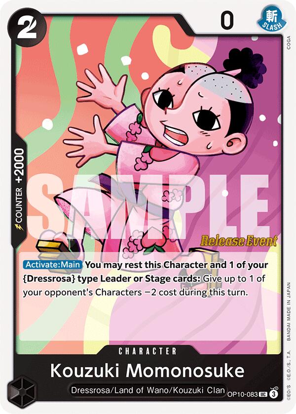 Kouzuki Momonosuke [Royal Blood Release Event Cards] | Total Play