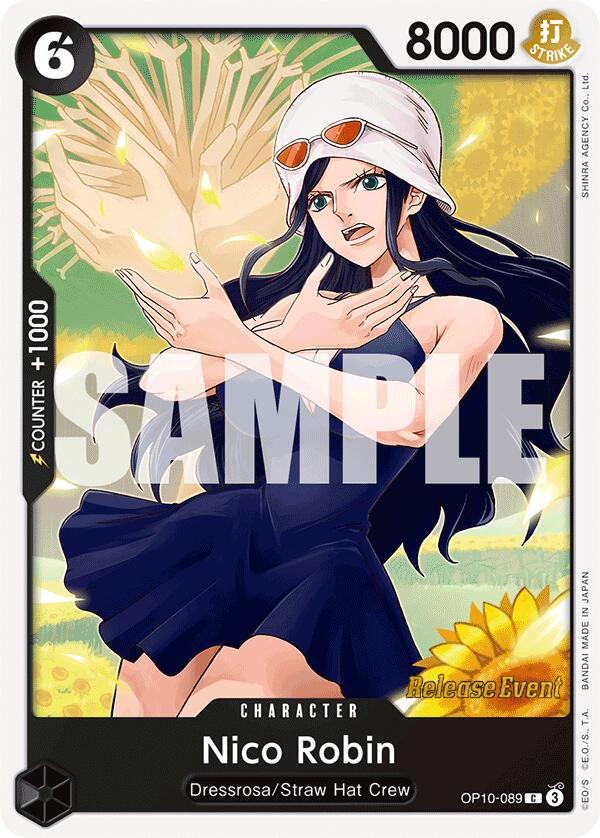 Nico Robin [Royal Blood Release Event Cards] | Total Play