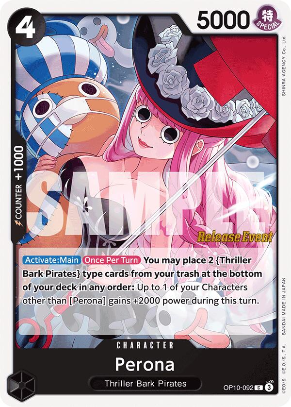 Perona [Royal Blood Release Event Cards] | Total Play