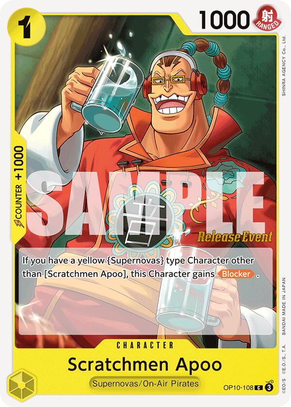 Scratchmen Apoo [Royal Blood Release Event Cards] | Total Play