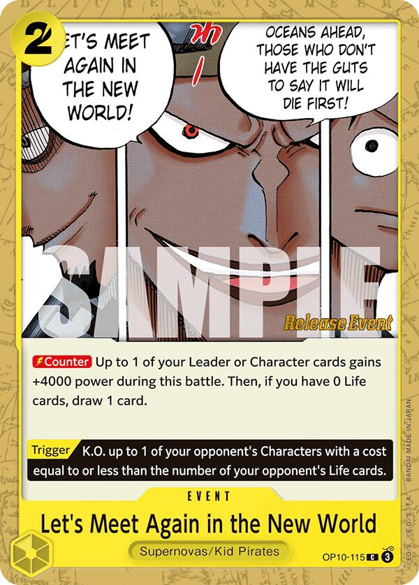 Let's Meet Again in the New World [Royal Blood Release Event Cards] | Total Play