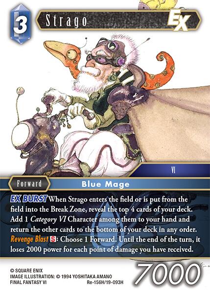 Strago EX [Legacy Collection] | Total Play