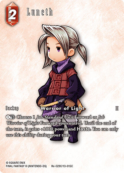 Luneth (Full Art) [Legacy Collection] | Total Play
