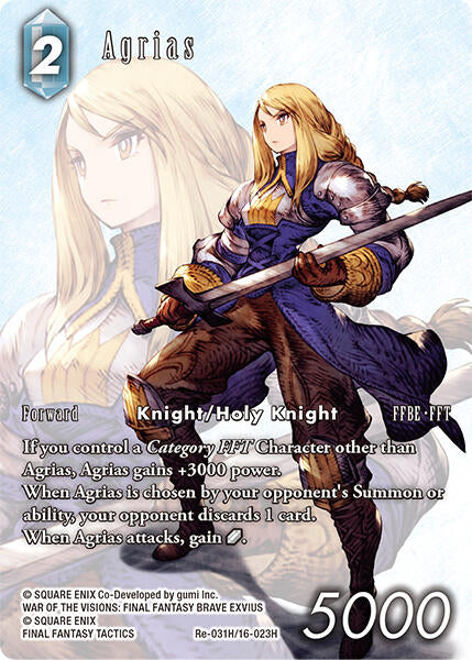 Agrias (Full Art) [Legacy Collection] | Total Play