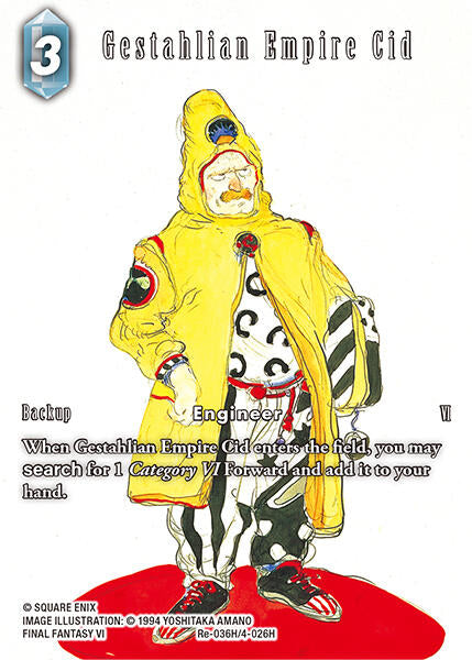 Gestahlian Empire Cid (Full Art) [Legacy Collection] | Total Play