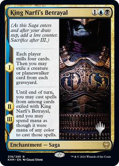 King Narfi's Betrayal (Promo Pack) [Kaldheim Promos] | Total Play