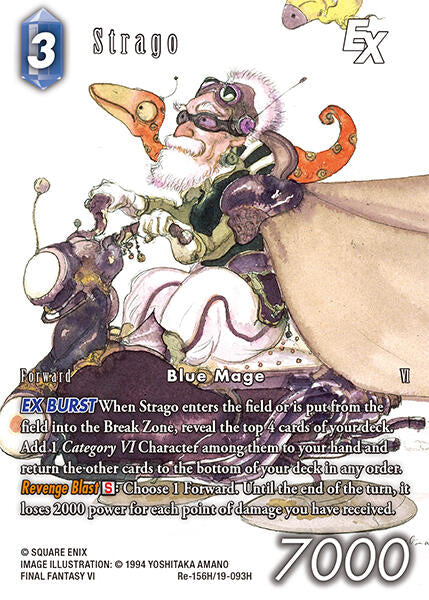 Strago EX (Full Art) [Legacy Collection] | Total Play