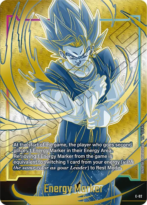 Energy Marker (E-02) (Gold) [Fusion World Energy Markers] | Total Play