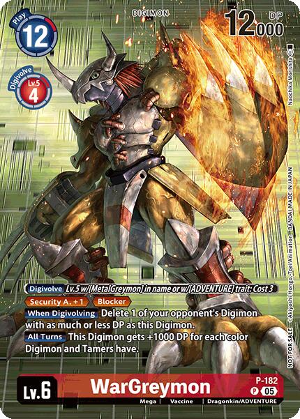 WarGreymon [P-182] (BT-21: Illustration Celebration Pack) [World Convergence] | Total Play