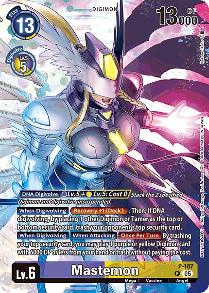 Mastemon [P-187] (BT-21: Illustration Celebration Pack) [World Convergence] | Total Play