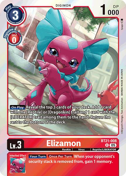 Elizamon [BT21-008] [World Convergence] | Total Play