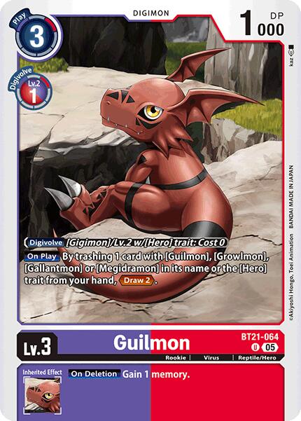 Guilmon [BT21-064] [World Convergence] | Total Play