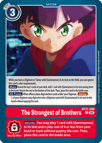 The Strongest of Brothers [BT21-090] [World Convergence] | Total Play