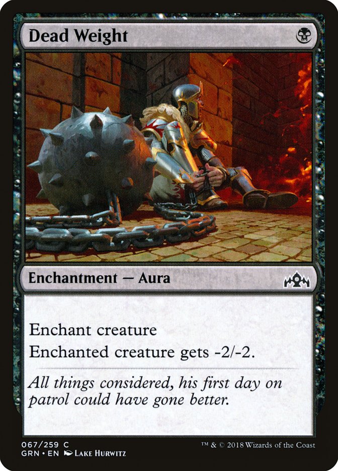 Dead Weight [Guilds of Ravnica] | Total Play
