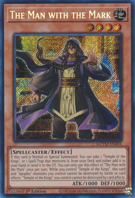 The Man with the Mark [MZTM-EN001] Secret Rare | Total Play