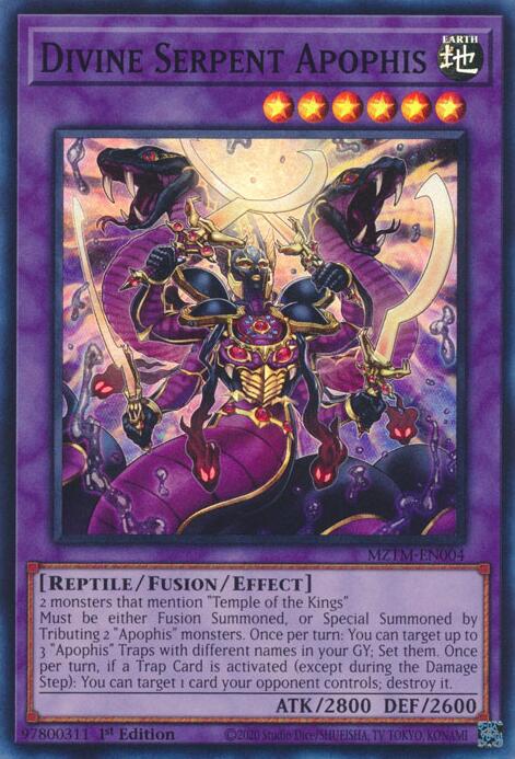 Divine Serpent Apophis [MZTM-EN004] Super Rare | Total Play