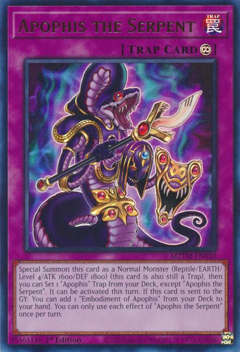 Apophis the Serpent [MZTM-EN010] Ultra Rare | Total Play