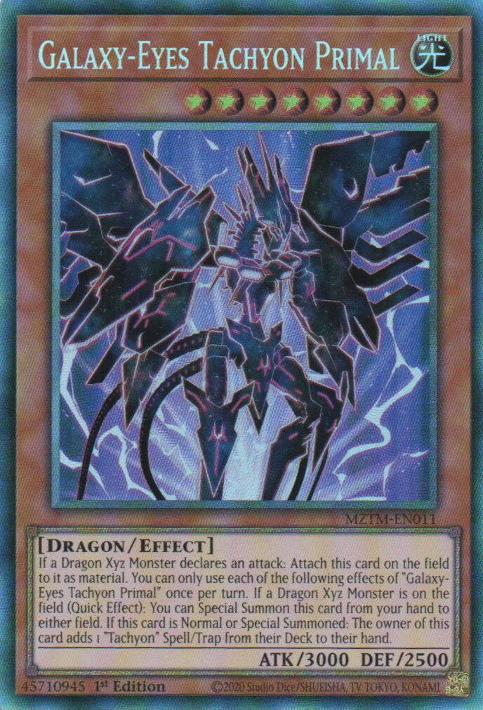 Galaxy-Eyes Tachyon Primal (Collector's Rare) [MZTM-EN011] Collector's Rare | Total Play