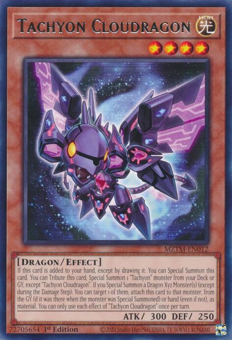 Tachyon Cloudragon [MZTM-EN012] Rare | Total Play