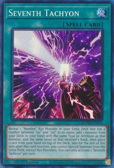 Seventh Tachyon (Collector's Rare) [MZTM-EN016] Collector's Rare | Total Play