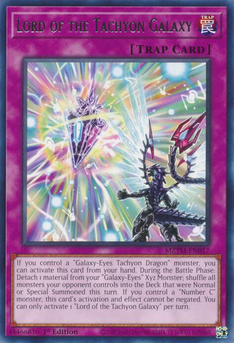 Lord of the Tachyon Galaxy [MZTM-EN017] Rare | Total Play