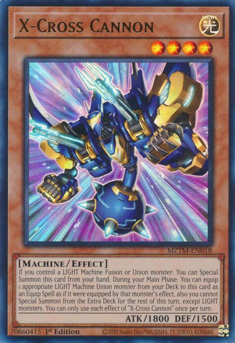 X-Cross Cannon [MZTM-EN018] Ultra Rare | Total Play